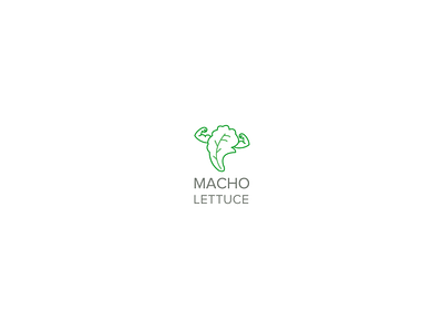 Macho Lettuce branding logo