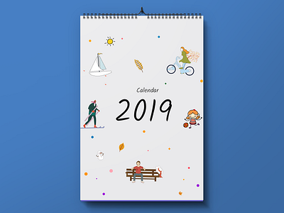 2019 Calendar cover