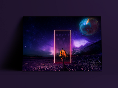 Portal artwork art colors design door galaxy gateway manipulation monk moon photography photoshop portal