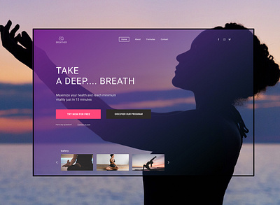 Breather meditation home page