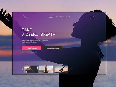 Breather meditation home page