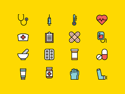 Pharmacy icons