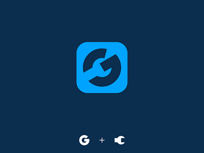 Fix app app app icon branding design icon illustration logo mark minimal minimalism minimalist minimalistic monogram vector wrench