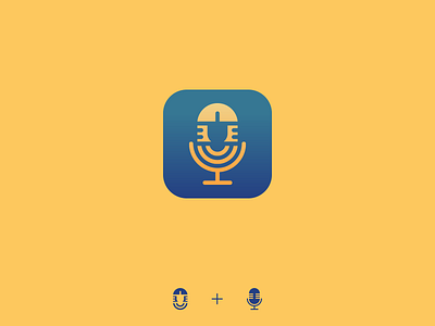 Egyptian voice assistant app icon ai app app icon artificial intelligence branding design egypt egyptian icon icons illustration microphone minimal minimalism minimalist minimalistic vector voice voice assistant