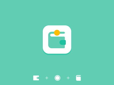 Book wallet app app app icon book branding coin design icon illustration logo minimal minimalism minimalist minimalistic vector wallet