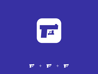 Meta Gun app icon branding design icon icons illustration logo minimal minimalism minimalist minimalistic vector