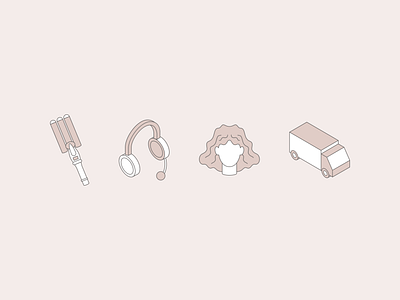 Hair curling icons curl curling design hair hair curling icon icons illustration line lineal linear lines minimal minimalism minimalist vector