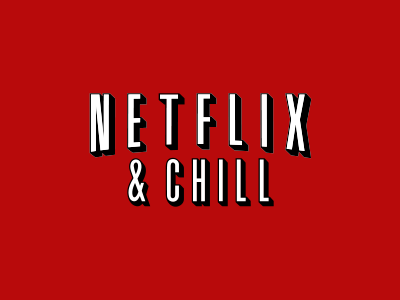 Netflix & chill by Aldddo Cervantes on Dribbble