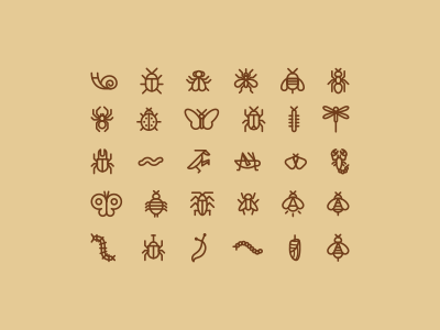 Bugs icons