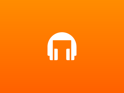 Music Tracks audio brand branding headphones icon letter logo monogram music t track