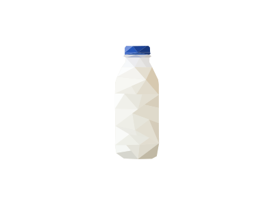 Low poly milk food illustration low low poly milk poly triangle triangles vector vectors