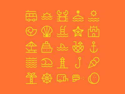 Summer icons 2