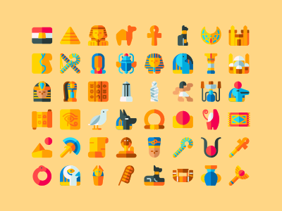 Egypt icons antique antiques birdie cat color colored egypt egyptian icon icon pack icon set icons icons design icons pack icons set minimal minimalism minimalist pharaoh pyramid