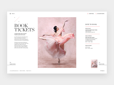 QLD Ballet Microsite - Tickets