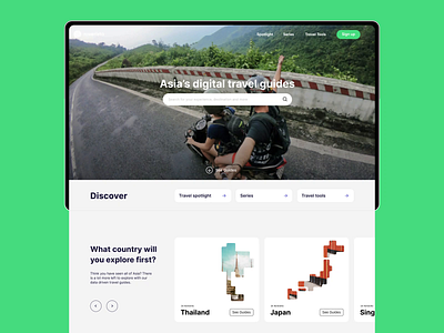Roverista Travel Guide airbnb asia behance bright cheerful clean colorful country filter green guide map minimal platform purple roverista search travel ui design ux