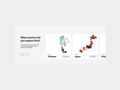 Roverista Travel Guide: Countries airbnb asia blog carousel clean colorful countries country data grey guide japan platform red singapore slider travel
