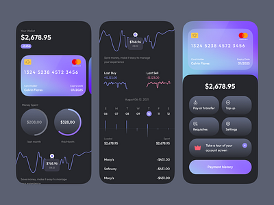 Bank app concept