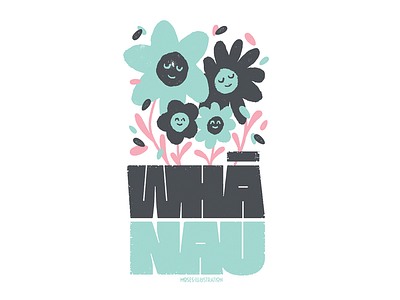 Whānau branding design editorial illustration illustration logo vector