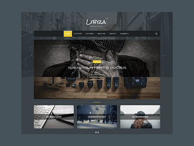 libra Landing Page creative design frontpage home homepage website