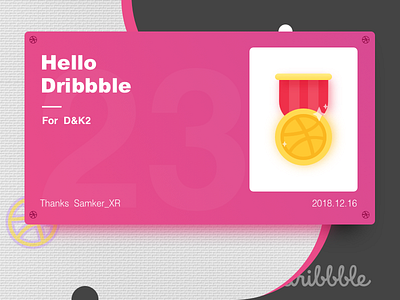 Hi Dribbble