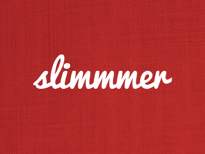 Slimmmer Logo logo red texture