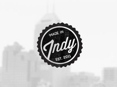 Made in Indy - Coming Soon logo stamp