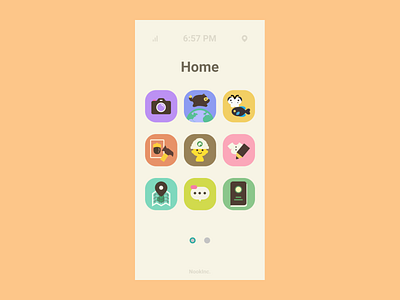 NookPhone replica acnh animal crossing app design figma icon mobile new horizons nookphone replica tanuki ui vector