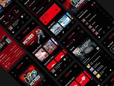 🕹️ Nintendo Music Player app design figma music nintendo ui