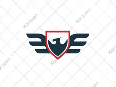 Phoenix Emblem Logo animal bird emblem logo logo for sale logoground minimalist phoenix shield