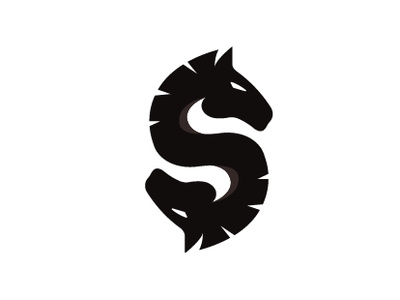 S Horse Logo animal farm horse horse logo logo minimalist modern s s logo silhoutte