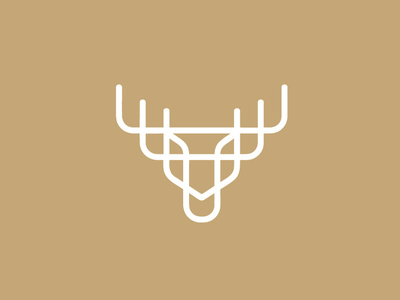 Moose Logo animal antler branding deers illustration logo logo for sale minimalist moose simple