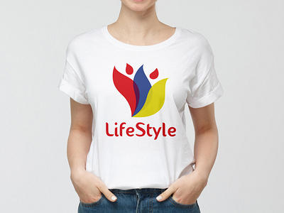 Logo-Design-Branding-Unique-Lifestyle-Colorful-Tshirt-Fashion branding business colorful design eyecatching fashion freedom graphic design illustration life lifestyle logo logo design modern partnership professional security service style tshirt