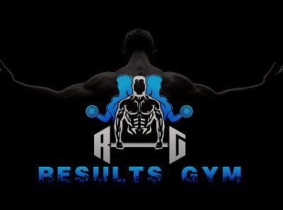 Logo-Design-Gym-Fitness-Strong-Energy-Body-Dumble-Workout body branding business design dumble energy fit fitness graphic design gym gymnasium healthy illustration logo logo design protin rg strong vector workout