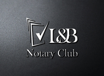 Logo-Design-Club-Agency-Notary-Security-L&B-Royal-Typography agency branding business club design digital graphic design illustration lb letter logo logo design notary royal security service sign text typography vector