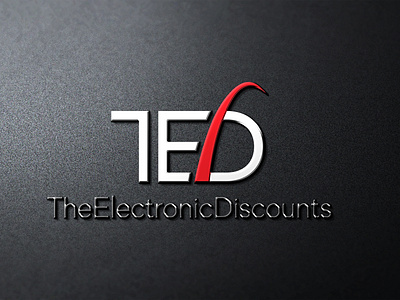 Logo-Design-TED-Typography-Letter-Text-Signature-Service-Electro