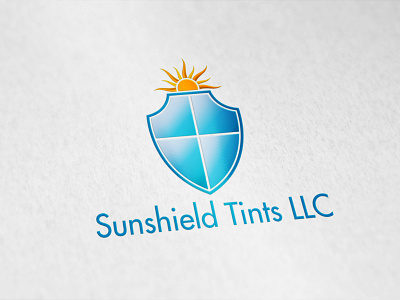 Logo-Design-Sun-Shield-Solar-Hope-Safe-Shine-Protect-Unique