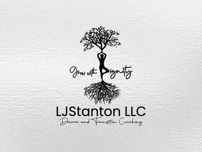 Logo-Design-D-Tree-Root-Yoga-Peace-Text-Girl-Love-Leaf-Symbols branding business d design girl graphic design illustration leaf logo logo design love peace root service solutions symbols text tree vector yoga