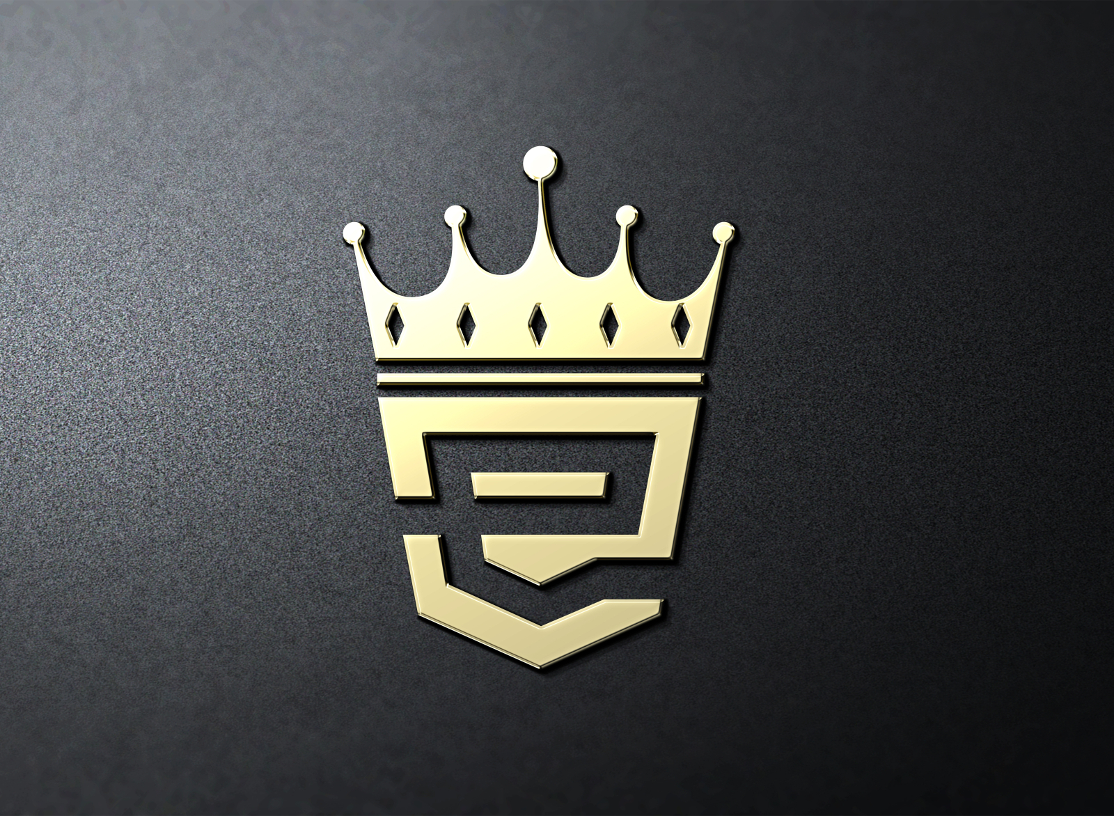 Logo-Design-Crown-Royal-Gold-Style-Golden-Property-Queen-King by Juthi ...