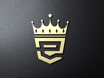 Logo-Design-Crown-Royal-Gold-Style-Golden-Property-Queen-King by Juthi ...