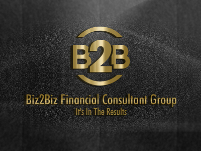 Logo-Design-2-B2B-Gold-Round-Letter-Golden-Royal-2D-Financial-Co