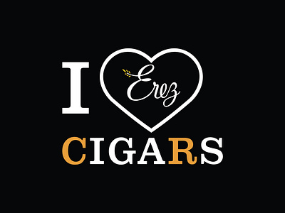 Logo-Design-Love-Cigars-Smoking-Shop-Typography-Time-Simple branding business cigars design graphic design icon illustration logo logo design love service simple smoking time typography unique vector