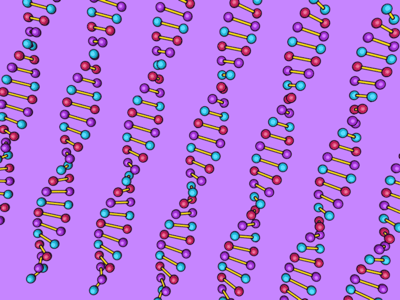 DNK Molecule Animation animation aze design dnk dribble graphicdesign molecule motiongraphics