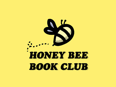 Honeybee Book Club brand brand identity design illustration logo social media