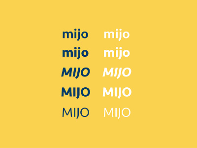 mijo (2) brand brand identity branding design logo typography vector