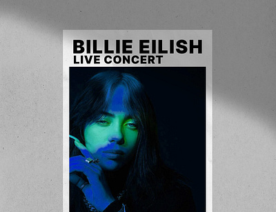 Billie Eilish Posters billie eilish branding design illustration logo popart posters