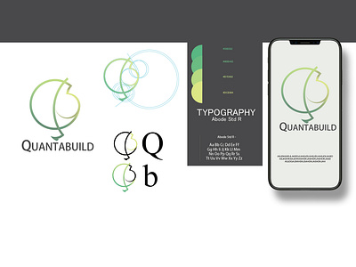 Quantabuild [ Logo Design ] branding logo logo a day