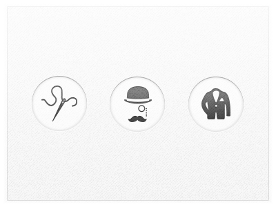 Gentleman icons aerolab fancy flat gentleman hat icons mustache needle suit thread