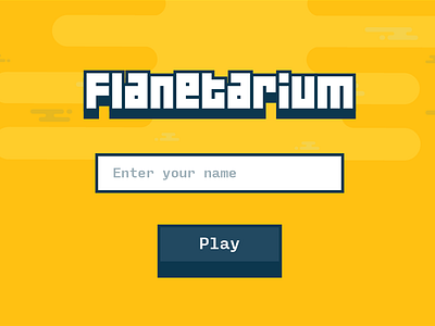 Flanetarium aerolab argentina flappybird flat game javascript jsconf planetarium yellow