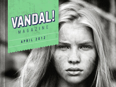 Vandal - Visual Arts Magazine editorial graphic design magazine