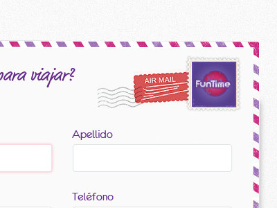 Contact Form design funtime graphic design gui ui ux